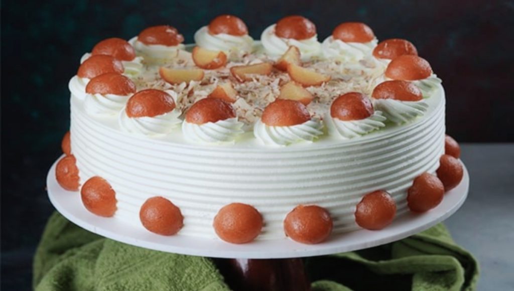 Gulab Jamun Cake Recipe