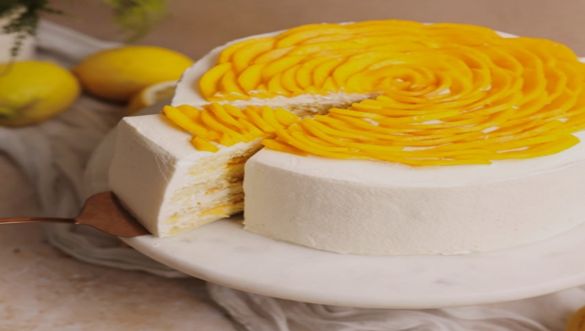 Mango Mousse Cake Recipe